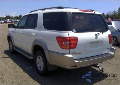 2002 Toyota Sequoia Sr5 from USA, damaged, VIN 5TDZT34A42S073309